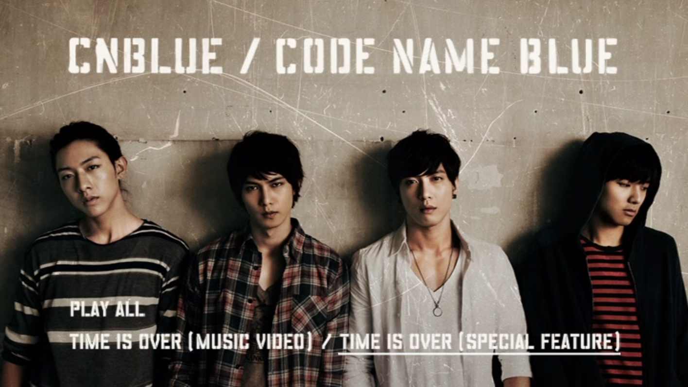 Vid Cnblue Code Name Blue Limited Edition Dvd Color Me Cnblue